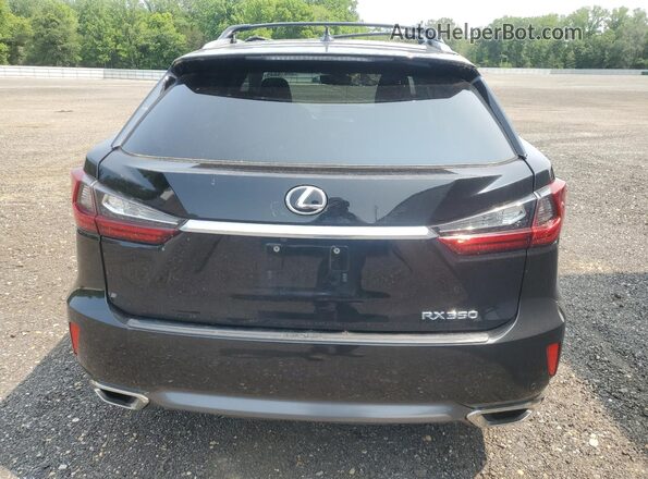 2T2BZMCA4HC127602 2017 LEXUS RX Черный Вид сзади