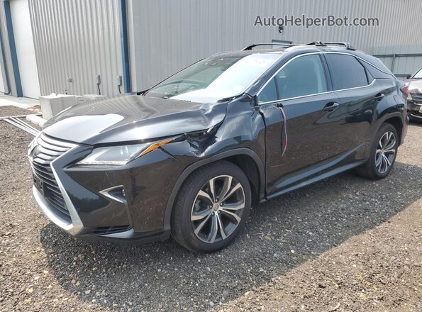 2T2BZMCA4HC127602 2017 LEXUS RX Черный Передняя левая четверть
