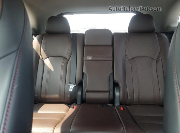 2T2BZMCA4HC127602 2017 LEXUS RX Черный Вид задних сидений