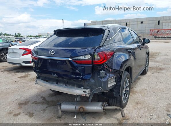 2T2HZMAA3NC237890 2022 LEXUS RX 350 Dark Blue უკანა მარჯვენა