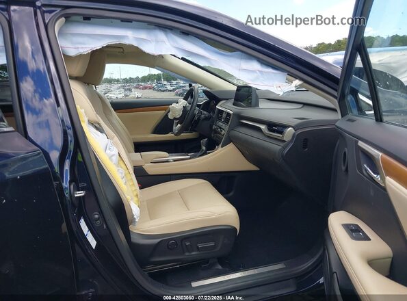 2T2HZMDA1MC294180 2021 LEXUS RX 350 Dark Blue Вид салона спереди