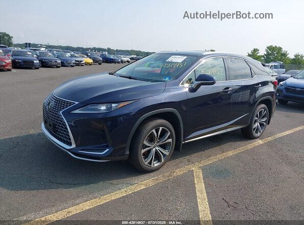 2T2HZMDA5LC228861 2020 LEXUS RX 350 Синий Передняя левая четверть