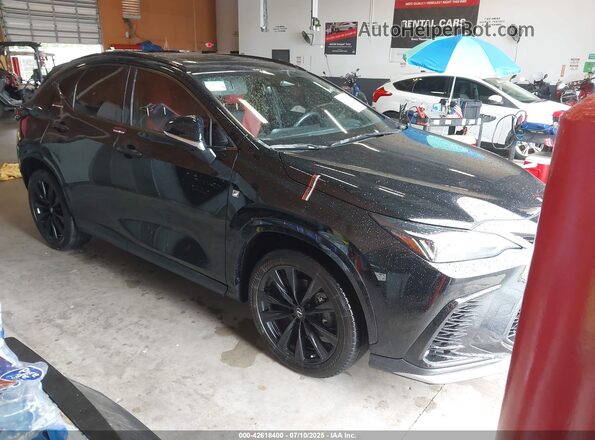 2T2KGCEZ2NC014617 2022 LEXUS NX 350 Черный Передняя правая четверть