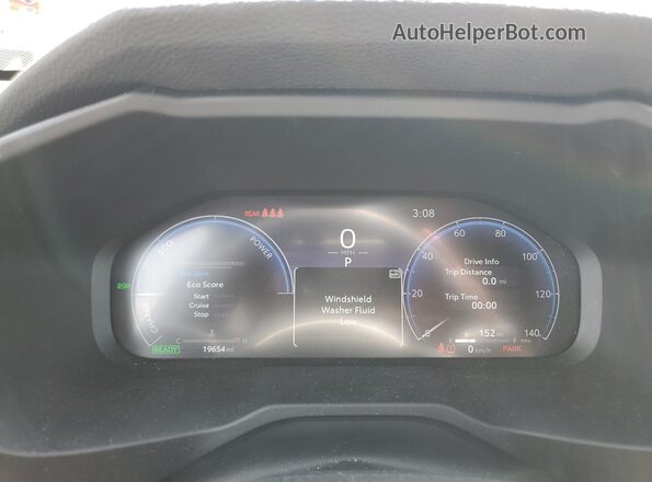 2T3E6RFV8PW041879 2023 TOYOTA RAV4 Gray Вид щитка приладів