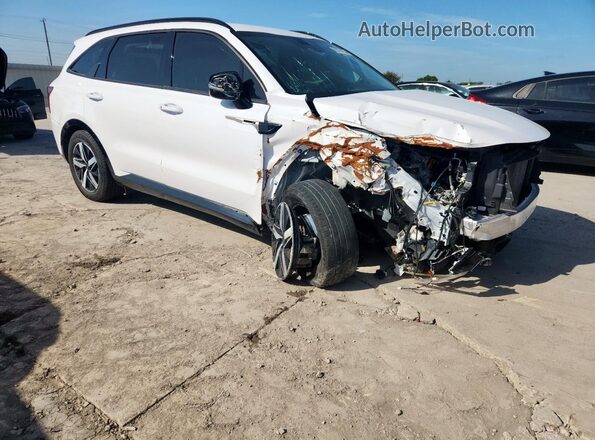 5XYRL4LC1PG183098 2023 KIA SORENTO Белый Вид спереди