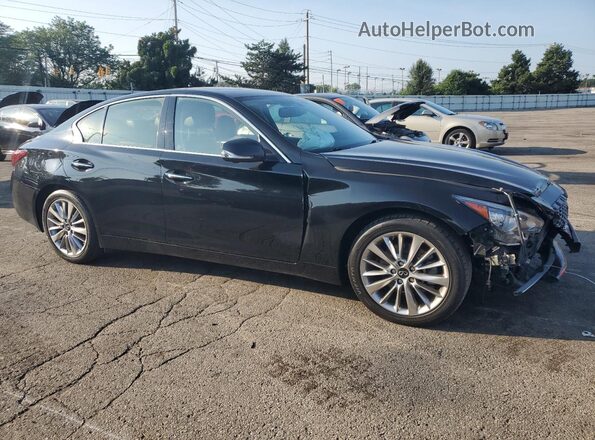 JN1EV7BP6MM707714 2021 INFINITI Q50 Black Front view