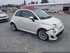 2018 Fiat 500c Lounge Белый vin: 3C3CFFEH1JT425703