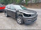2017 Jeep New Compass Latitude 4x4 Black vin: 3C4NJDBB0HT674933