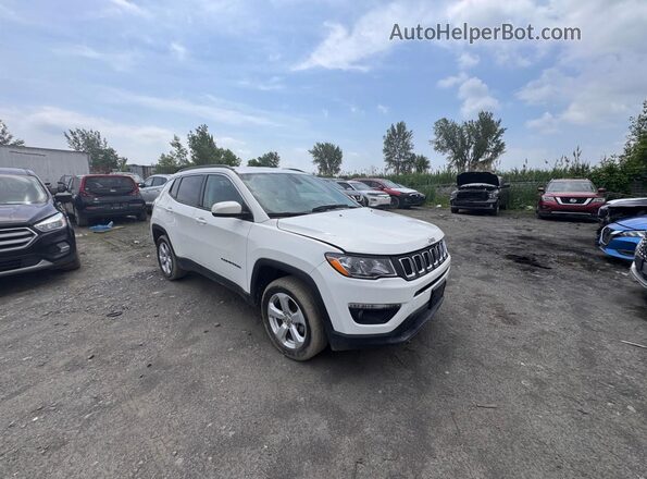 3C4NJDBB4MT588325 2021 JEEP COMPASS White Vista tres cuartos delantera izquierda