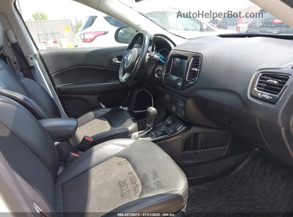 3C4NJDBB7MT593308 2021 JEEP COMPASS White Սալոնի դիմացի տեսք