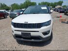 2021 Jeep Compass Altitude 4x4 White vin: 3C4NJDBB7MT593308
