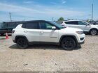 2021 Jeep Compass Altitude 4x4 White vin: 3C4NJDBB7MT593308