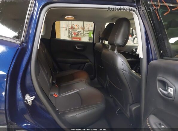 3C4NJDBB8MT579790 2021 JEEP COMPASS Dark Blue Widok naklejki z numerem VIN