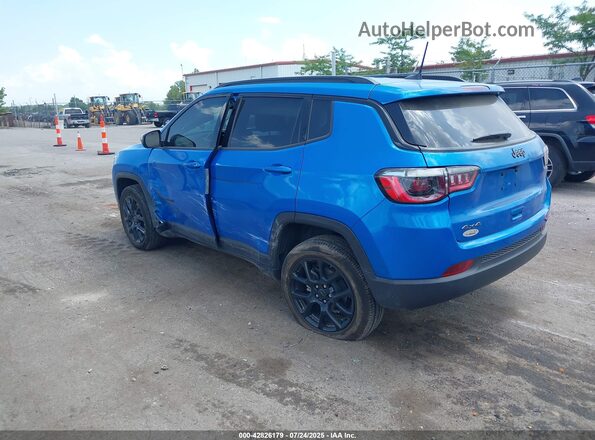 3C4NJDBN8ST515501 2025 JEEP COMPASS Синий Задняя левая четверть