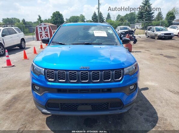 3C4NJDBN8ST515501 2025 JEEP COMPASS Синий Вид щитка приборов