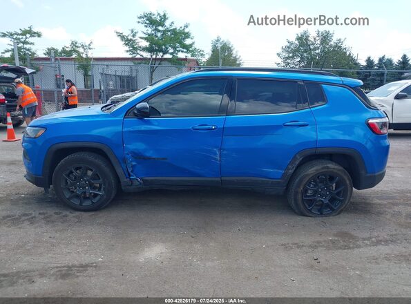 3C4NJDBN8ST515501 2025 JEEP COMPASS Синий Панорамный вид салона 360°