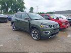 2021 Jeep Compass Limited 4x4 Green vin: 3C4NJDCB8MT506319