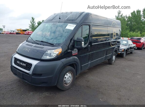 3C6LRVDG8ME585020 2021 RAM PROMASTER 2500 Черный Передняя левая четверть