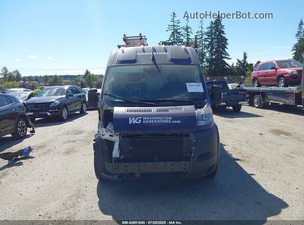 3C6LRVDGXNE136150 2022 RAM PROMASTER 2500 Синий Вид задней части салона