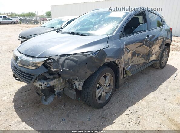 3CZRU5H52MM729638 2021 HONDA HR-V Серый Передняя левая четверть