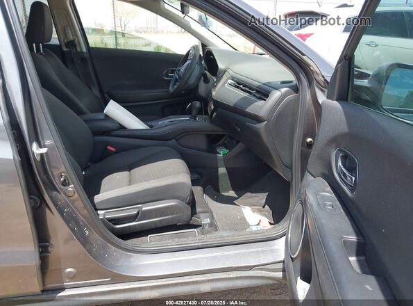 3CZRU5H52MM729638 2021 HONDA HR-V Серый Вид салона спереди