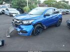 2021 Honda Hr-v Awd Sport Blue vin: 3CZRU6H19MM728652