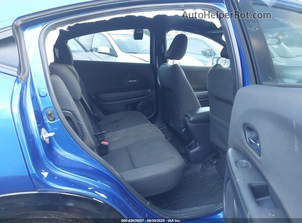 3CZRU6H19MM728652 2021 HONDA HR-V Blue Вид наклейки з VIN-кодом