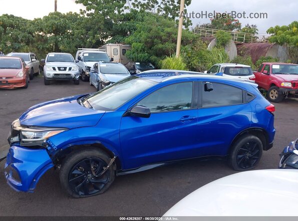 3CZRU6H19MM728652 2021 HONDA HR-V Blue 