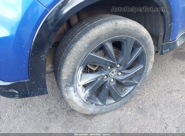 3CZRU6H19MM728652 2021 HONDA HR-V Blue 