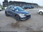 2021 Honda Hr-v Awd Sport Gray vin: 3CZRU6H1XMM755150