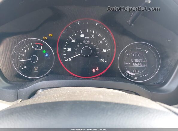 3CZRU6H35MM716628 2021 HONDA HR-V Серый Вид задних сидений