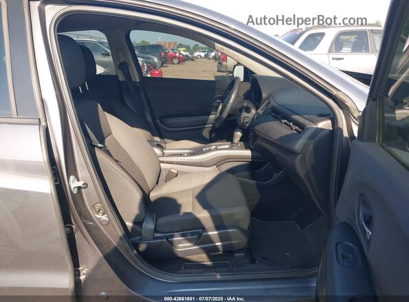 3CZRU6H35MM716628 2021 HONDA HR-V Серый Вид салона спереди