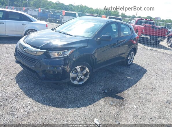 3CZRU6H37MM702844 2021 HONDA HR-V Черный Передняя левая четверть