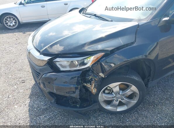 3CZRU6H37MM702844 2021 HONDA HR-V Черный Вид спереди