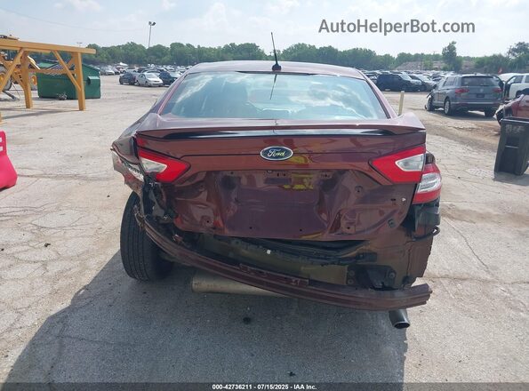 3FA6P0LUXGR277890 2016 FORD FUSION HYBRID Темно-бордовый 