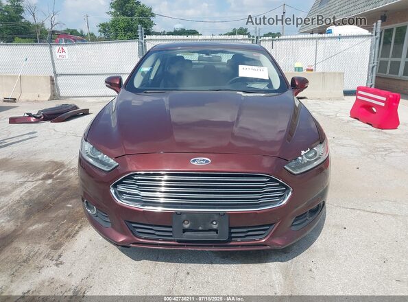 3FA6P0LUXGR277890 2016 FORD FUSION HYBRID Темно-бордовый Вид задней части салона