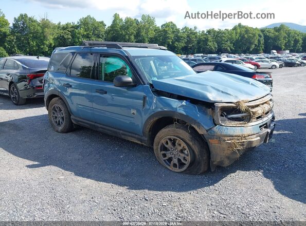 3FMCR9B6XPRD41677 2023 FORD BRONCO SPORT Синий Передняя правая четверть