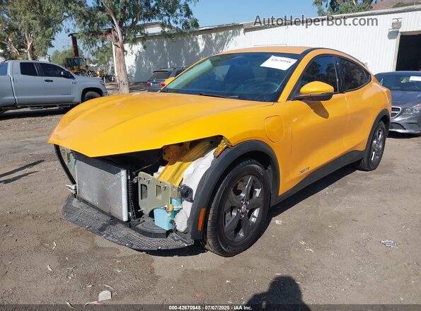 3FMTK1RM2NMA18986 2022 FORD MUSTANG MACH-E Yellow Przód lewy