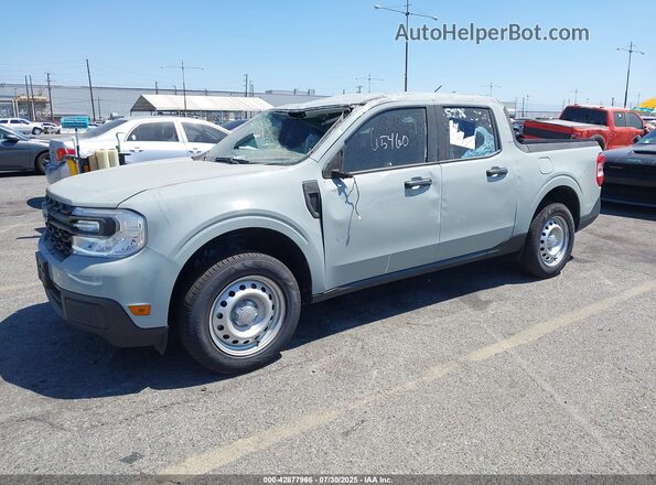 3FTTW8E3XPRA28783 2023 FORD MAVERICK Green წინა მარცხენა ხედი სამი მეოთხედიდან