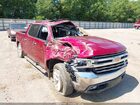 2022 Chevrolet Silverado 1500 Ltd 4wd  Short Bed Ltz Красный vin: 3GCUYGED4NG164997