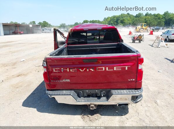 3GCUYGED4NG164997 2022 CHEVROLET SILVERADO Красный 