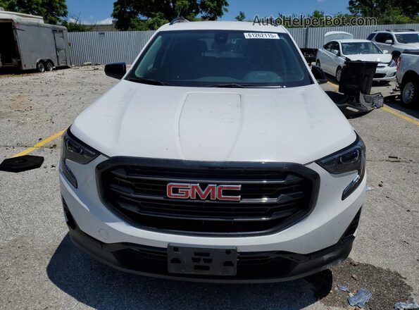 3GKALPEV8ML334637 2021 GMC TERRAIN White Вид спереду