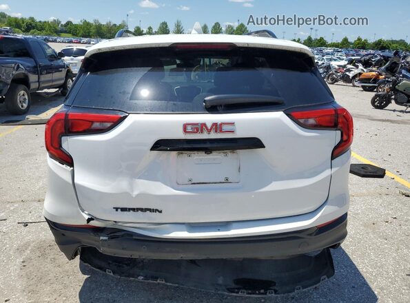 3GKALPEV8ML334637 2021 GMC TERRAIN White Вид ззаду