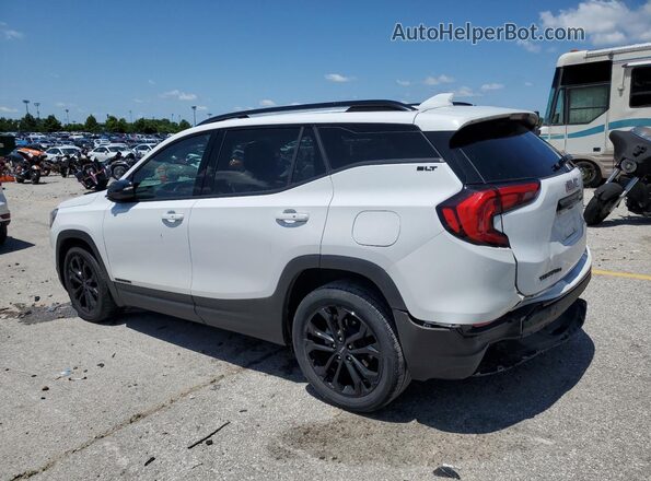 3GKALPEV8ML334637 2021 GMC TERRAIN White Задня ліва чверть