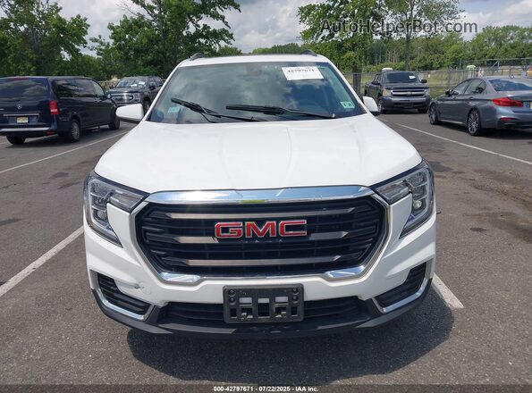 3GKALTEG4PL239135 2023 GMC TERRAIN Белый Вид щитка приборов