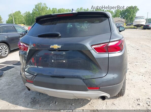 3GNKBHR42MS587363 2021 CHEVROLET BLAZER Gray 