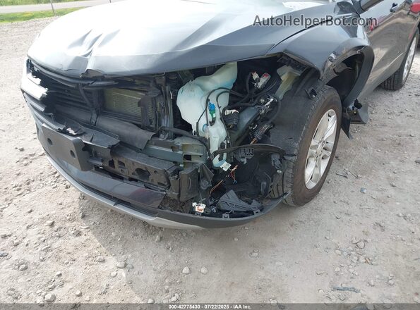 3GNKBHR42MS587363 2021 CHEVROLET BLAZER Gray წინა ხედი
