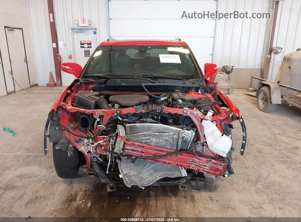 3GNKBKRS8MS509052 2021 CHEVROLET BLAZER Red Вид спереду