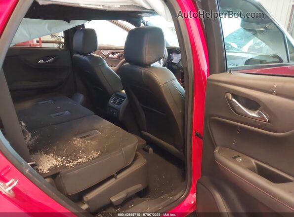 3GNKBKRS8MS509052 2021 CHEVROLET BLAZER Red Вид наклейки з VIN-кодом