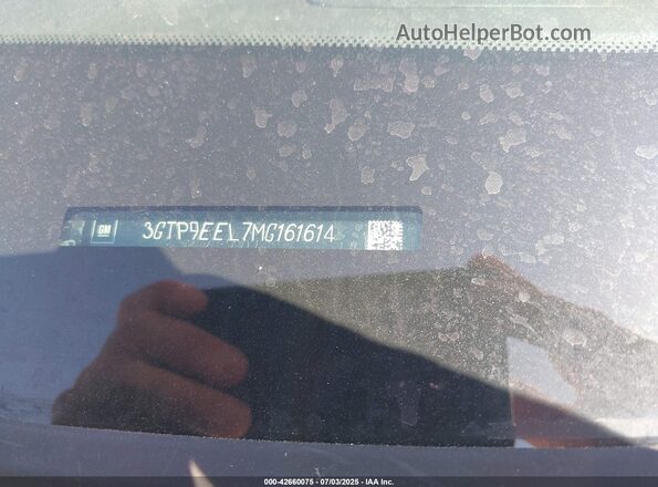 3GTP9EEL7MG161614 2021 GMC SIERRA Белый Вид подкапотного пространства